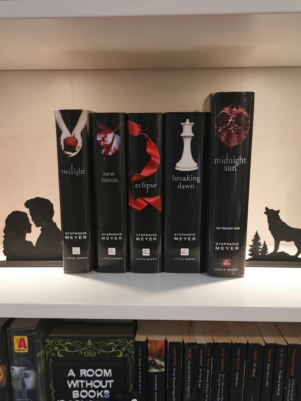 Twilight Series Inspired Bookends